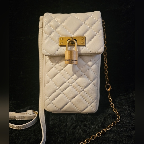 Kurt Geiger NWT Brixton Phone Crossbody Bag With Dustbag - Picture 7 of 9